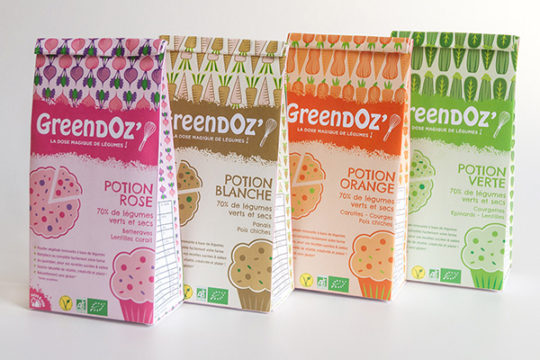 échantillons de produits Greendoz'